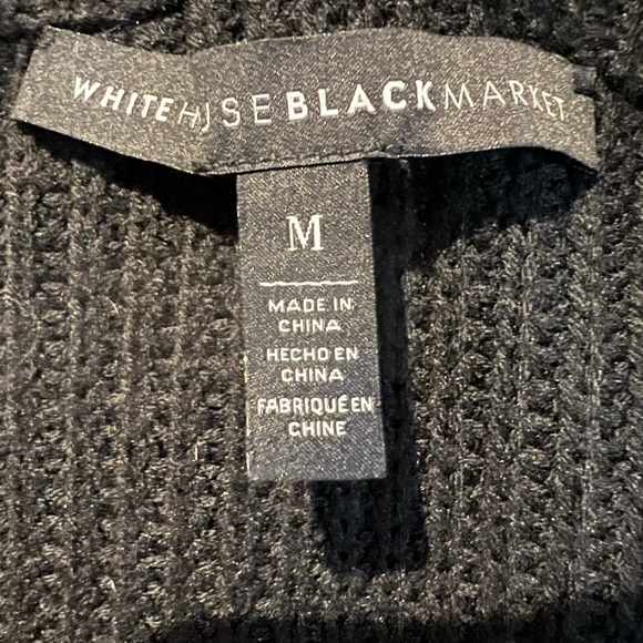 WHBM Sleeveless Sweater Vest with Removable Faux Fur Collar - Size Medium - Picture 3 of 6